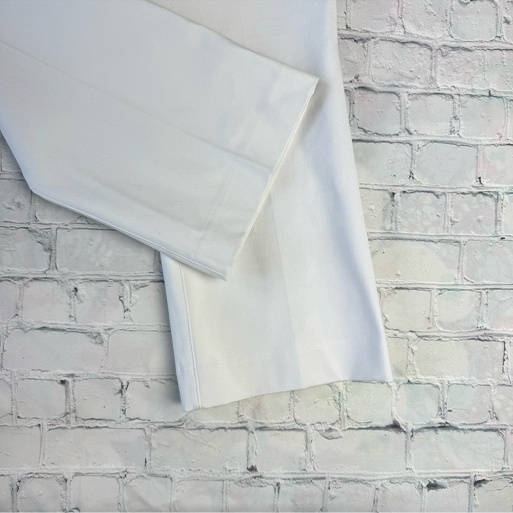 NWT Spanx Kick Flare Pant White Size M Petite - Picture 7 of 9